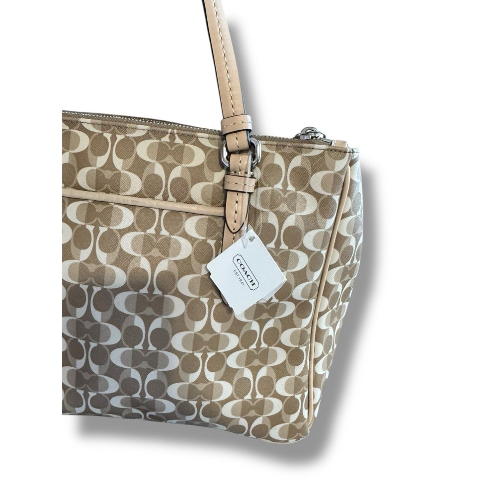 Y2k COACH Peyton Dream C Jordan Double Zip Carryall Shoulder‎ Bag NEW WITH TAG - Picture 3 of 8